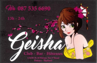 geisha card