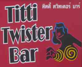 titty twister sign