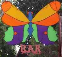 Butterfly Bar sign