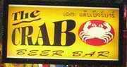 Crab bar sign