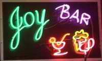 Joy Bar sign