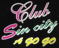 Club Sin City sign