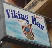 Viking Bar sign