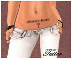 enter here tattoo