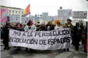 madrid sex workers protest